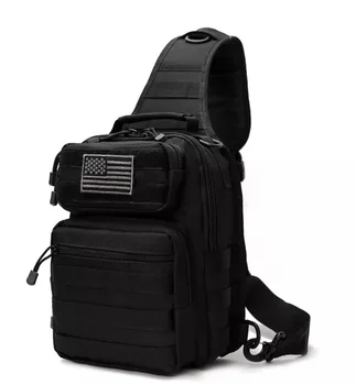 Сумка для верховой езды, камуфляжная спортивная сумка на открытом воздухе, маленькая нагрудная сумка на одно плечо, диагональная сумка через плечо, мужская уличная большая тактическая нагрудная сумка