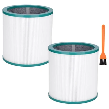 2 Упаковки Сменных Фильтров Воздухоочистителя TP02 для моделей Pure Cool Link TP01, TP02, TP03, BP01, AM11 Tower Purifier
