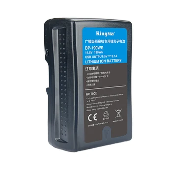 Kingma professional аккумулятор высокой емкости 13200mAh 190Wh BP-190W V mount Lock для Sony Camcorder ideo