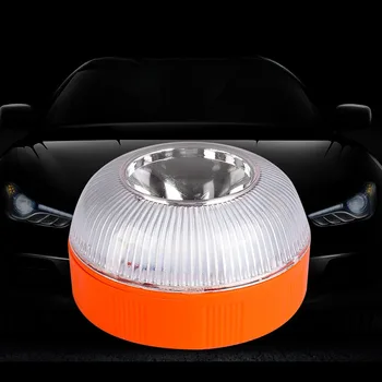 Светодиодный Автомобильный аварийный фонарь Омологированный Одобренный Автомобильный аварийный маяк LightRechargeable Magnetic Induction Strobe Light
