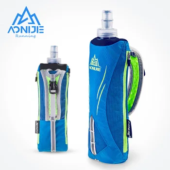 AONIJIE E908 Ручная бутылка для воды для бега, держатель для чайника, сумка для хранения на запястье, Гидратационный пакет, Мягкая фляжка для топлива Hydra, Марафонская гонка