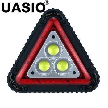 Треугольник Многофункциональный COB Рабочий Свет USB Зарядка Открытый Кемпинг 36LED Дорожная Сигнальная Лампа Самостоятельное Вождение Тур