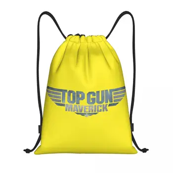 Рюкзак Top Gun Maverick на шнурке Для Женщин И Мужчин, рюкзак для Спортзала, Портативная Тренировочная сумка, Сумка