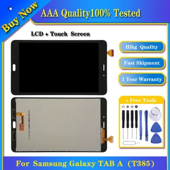 100% Протестированный Оригинальный ЖК-экран для Samsung Galaxy TAB A T385 с дигитайзером в полной сборке