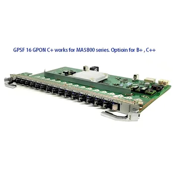 Сервисная карта OLT GPSF с 16 Портами SFP C + C ++ Модуль для HUA-WEI GPON OLT MA5800-X2 MA5800-X7 MA5800-X15 MA5800-X17