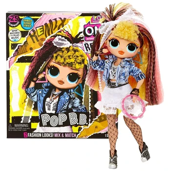 Куклы-сюрпризы Lol Omg Remix Pop B.B. Модный костюм Коробка для слепых Diy Игровой дом Коробка для слепых Подарок-сюрприз на день рождения для девочек