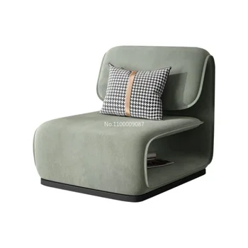 Скандинавский легкий роскошный ленивый диван, минималистичный креативный стул для отдыха, гостиная, небольшая квартира, комбинация одноместных тканевых диванов