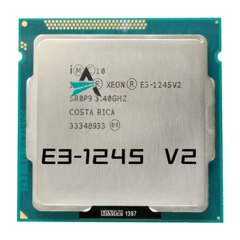 Используемый Четырехъядерный восьмипоточный процессор Xeon E3-1245 V2 E3 1245 V2 3,4 ГГц 8M 77W LGA 1155