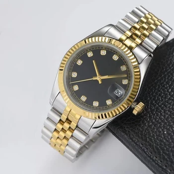 Роскошные часы AAA для мужчин 36/41 мм, женские часы из нержавеющей стали с автоматическим механизмом, 2813 Механических часов, светящиеся Montre De Luxe