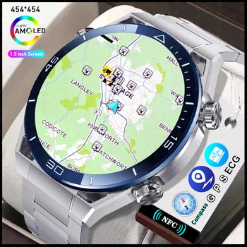 Для Huawei Watches Ultimate НОВЫЕ Умные Часы NFC ECG + PPG Bluetooth Вызов GPS Трекер Движения Браслет Фитнес Смарт-Часы Мужские 2023