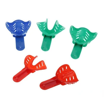 12 шт./компл. пластиковых лотков для зубных протезов Прочный