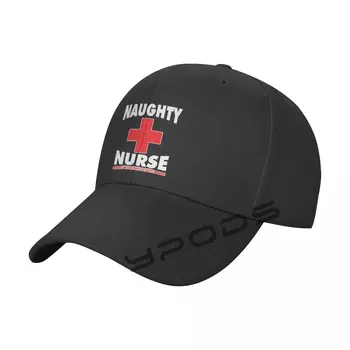 Мужская Классическая бейсболка Naughty Nurse с регулируемой застежкой на пряжку, спортивная кепка для папы
