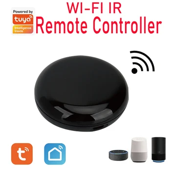 WiFi ИК-пульт дистанционного управленияtuya Smart Home Remote Control, Пульт дистанционного управлениядля телевизора, DVD, кондиционера, прослушивания С Alexa Google Home