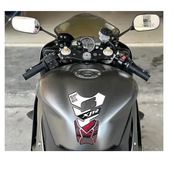 Наклейка На Бак мотоцикла 3D Резиновая Накладка На Бак Для бензина, мазута, Защитная Крышка, Наклейки Для YAMAHA XJR400 XJR1200 XJR1300 XJR900
