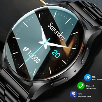 Умные часы с Bluetooth-вызовом для Samsung Galaxy Watch 5 Pro, отслеживание движения с GPS 120 +, Спортивные, Фитнес Водонепроницаемые Умные часы для женщин