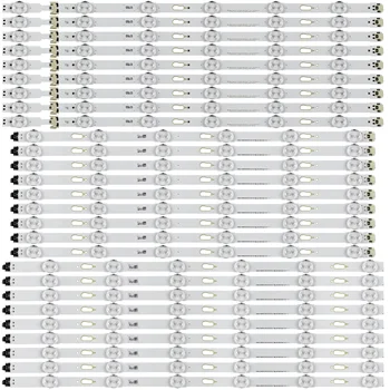 Новые 27 шт./компл. светодиодные полосы подсветки для Samsung UN75MU6300 UN75JU6500 V5DU-750DCA-R1 750DCB 750DCC-R1 BN96-34763A 34764A 34765A