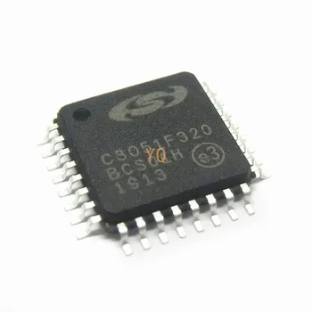 2 шт./лот, новый оригинальный C8051F320 C8051F320-GQR LQFP-32, однокристальный микрокомпьютерный микроконтроллер