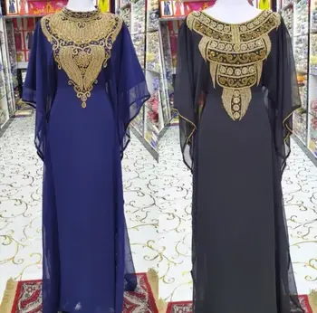 Новогоднее Марокканское платье из Дубая, Кафтаны, Платье Фараша, Очень Необычное Длинное платье 56 Дюймов