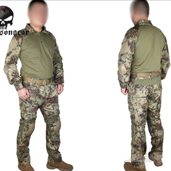 Боевая форма Kryptek Mandrake Emerson Gen2, тактическое снаряжение, рубашка и брюки, армейские костюмы BDU 6925MR