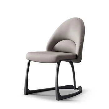 Индивидуальные итальянские легкие роскошные обеденные стулья для интернет-знаменитостей высокого класса, минималистский креатив дизайнера