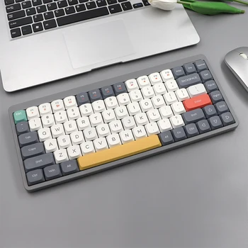 Портативная беспроводная Bluetooth-клавиатура Dwarf axis компактного типа YK75 будет совместима с MacBook, iMac, iPhone и iPad Windows