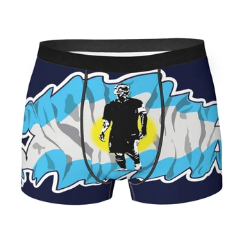 футбольные трусы lionel Diego Maradona D10s Homme Pants, мужское нижнее белье, сексуальные шорты, трусы-боксеры