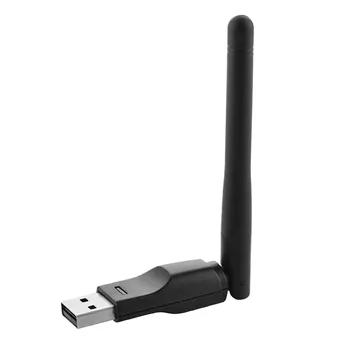 Мини-дорожный USB 2.0, портативный Домашний офис, для ноутбука, беспроводная сетевая карта, адаптер с поворотом на 90 градусов, 300 Мбит/с, 2,4 ГГц, прочный