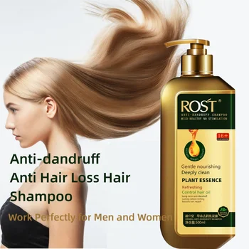 Травяной шампунь против перхоти Против выпадения волос, восстанавливающий повреждения кожи головы, уход за мужчинами и женщинами