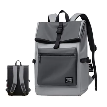 Компьютерный рюкзак для пары, сумка на плечо большой емкости, Водонепроницаемый износостойкий рюкзак, Многофункциональная дорожная сумка в деловом стиле