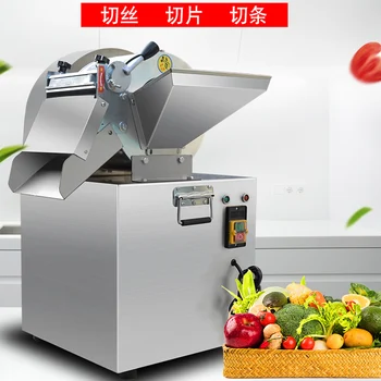Промышленная машина для резки фруктов, машина для резки овощей, машина для нарезки кубиками овощей
