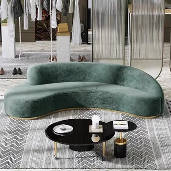 Декоративный диван для гостиной, Роскошный Европейский Удобный Расслабляющий диван в скандинавском Стиле, Современная мебель для дома Sillas Para Sala De Estar