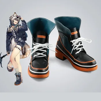 Унисекс аниме Cos Arknights Cliffheart костюмы для косплея обувь на заказ
