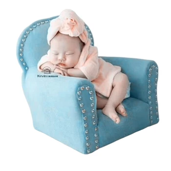 Детский диван, Деревянный стул, Реквизит для фотосъемки новорожденных, Вспомогательный Реквизит для Фотостудии, Детское Сиденье для позирования, Деревянная мебель в подарок