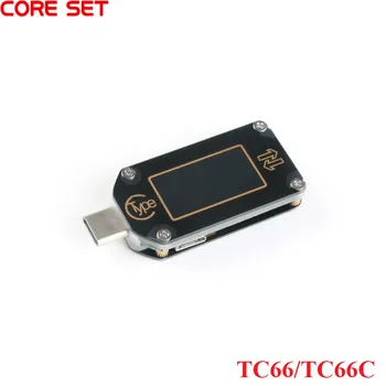 Измеритель напряжения TC66 TC66C PD, Амперметр, Определение температуры, Емкость, USB-Тестер связи, зарядное устройство, совместимое с Bluetooth