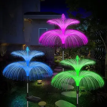 Солнечный Медузный светильник Водонепроницаемые солнечные фонари Привлекательные водонепроницаемые Солнечные фонари Медузная Звездная лампа для сада двора для улицы