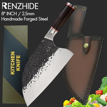 Нож для разделки мяса RZD, кованая сталь 5CR15MOV, 8 