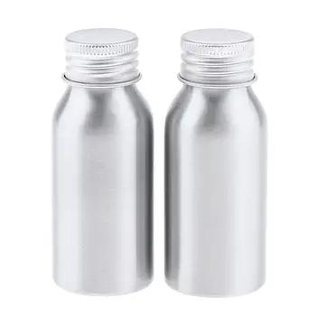 2 шт., Алюминиевая бутылка для многоразового использования на открытом воздухе