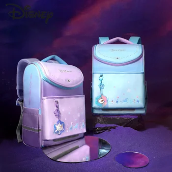 Новый школьный рюкзак Disney, модный высококачественный водонепроницаемый студенческий рюкзак, Мультяшный маленький свежий универсальный рюкзак для девочек