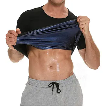Спортивная футболка для спортзала, Спортивная футболка, Корректирующее белье для мужчин, компрессионный топ для фитнеса, одежда для тренировок без рукавов