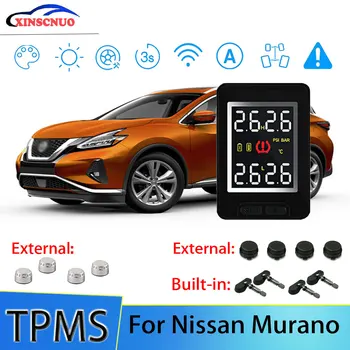 XINSCNUO Автомобильная Электроника Беспроводная Для Nissan Murano TPMS Система Контроля давления В шинах Датчик ЖК-дисплея