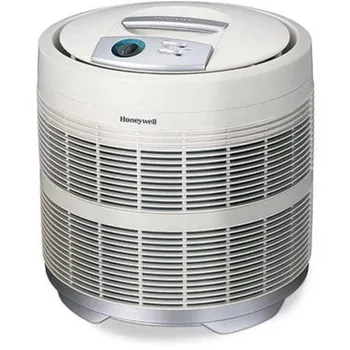 Очиститель воздуха Honeywell True HEPA, Бортовой аллерген для больших помещений (390 кв. футов), Белый - Лесной пожар/Дым, Пыльца, переносчик домашних животных