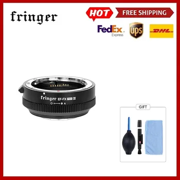 Адаптер для объектива Fringer EF-FX PRO III EF-FX III для объектива Canon EF к адаптеру автоматической фокусировки Fujifilm, совместимому с адаптером Fujifilm X-H X-T X-PRO