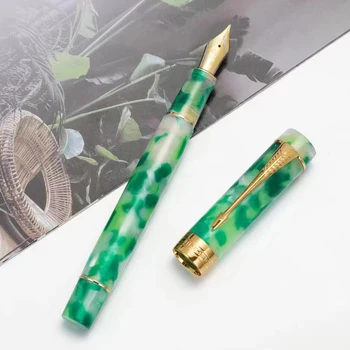 Ручка серии Jinhao Century 100 с фантазийными зелеными чернилами для письма, школьные принадлежности, офисные ручки для деловых подарков