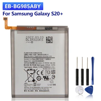Новая Сменная батарея EB-BG985ABY Для Samsung Galaxy S20 + S20 Plus SM-G985 SM-G985F SM-G986 SM-G986F Аккумуляторы для телефонов 4500 мАч
