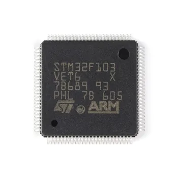 STM32F103VET6 LQFP-100 ARM 32-разрядный микроконтроллер 5 шт./лот