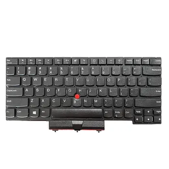 Клавиатура для ноутбука Lenovo Ideapad E14 Gen 3 черная раскладка США