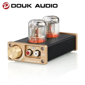 Вакуумный ламповый предусилитель Douk Audio E6 с прямым подогревом Класса A, предварительный усилитель стереозвука