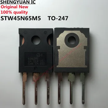 5 шт./лот STW45N65M5 45N65M5 TO-247 650 В 0,067 Ом 35A N-канальный MDmesh V силовой MOSFET 100% новый импортный оригинальный 100% качество