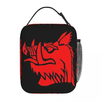 Торговые сумки для ланча с утепленной головкой Черного рыцаря Монти Пайтона None Shall Pass Fashion Thermal Cooler Lunch Box