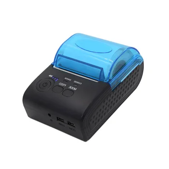 58 мм Термопринтер чеков Беспроводной Портативный Принтер Этикеток Для печати квитанций Bluetooth термопринтер чеков